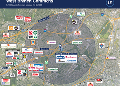 
                                	        West Branch Commons: Market Map
                                    