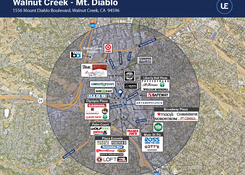 
                                	        Walnut Creek - Mt. Diablo: Market Map
                                    