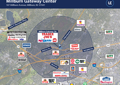 
                                	        Millburn Gateway Center: Market Map
                                    